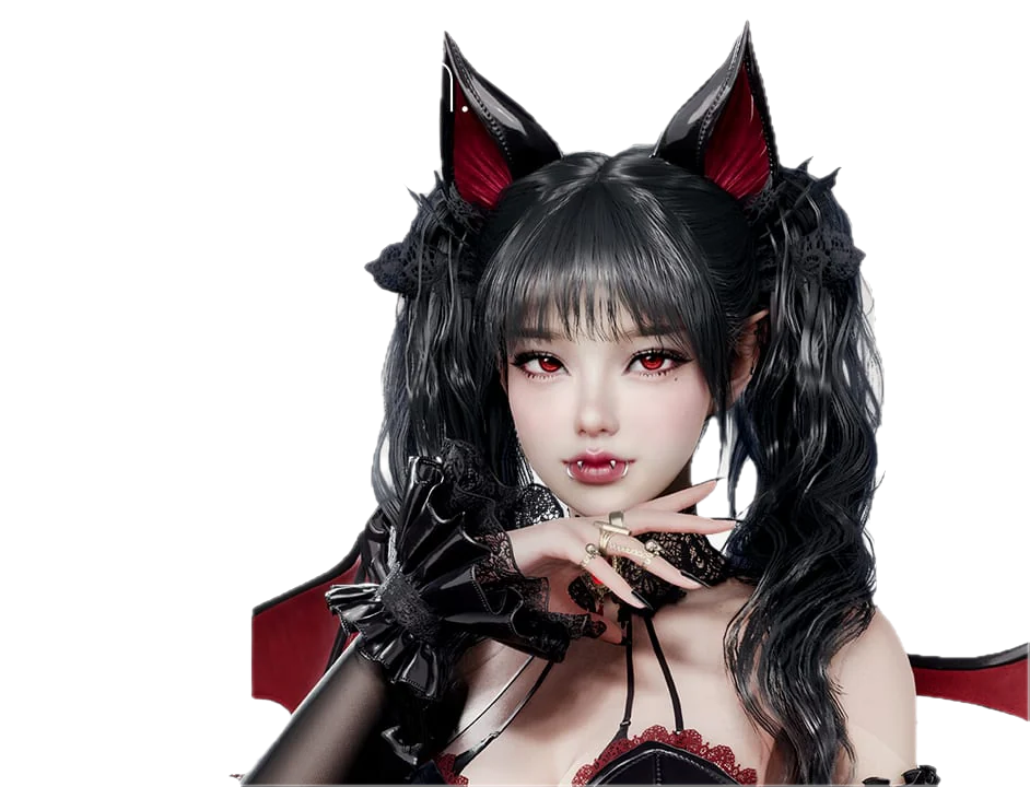 Slasher's Muzzle — focinheira de couro rebitada, presa sob a cartola