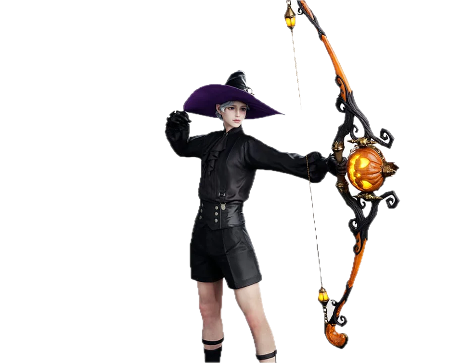 Halloween Night (Arco) — a skin de arma do Ranger, lanterna de abóbora presa ao corpo do arco