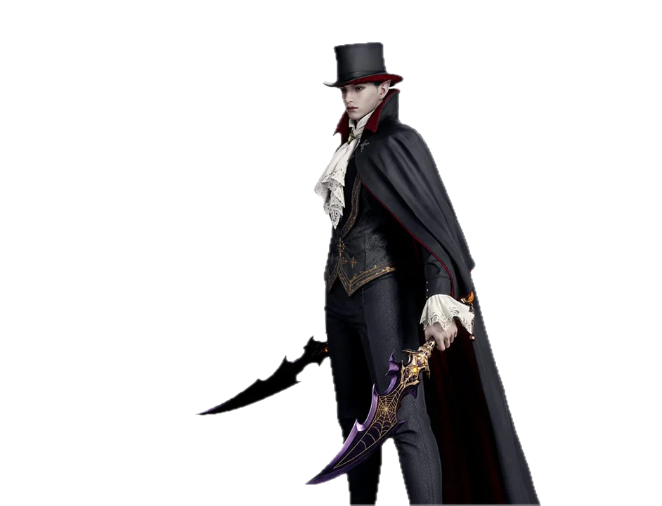 Halloween Night (Adaga) — a skin de arma do Assassino, par de lâminas curvas com teia de aranha gravada