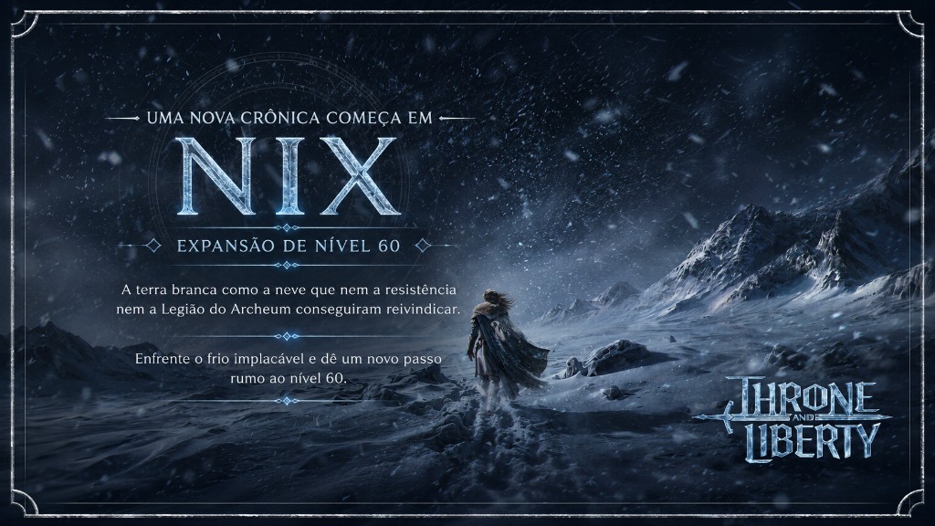 Uma nova crônica começa em Nix — expansão de nível 60, tundra congelada e o passo rumo ao nível máximo