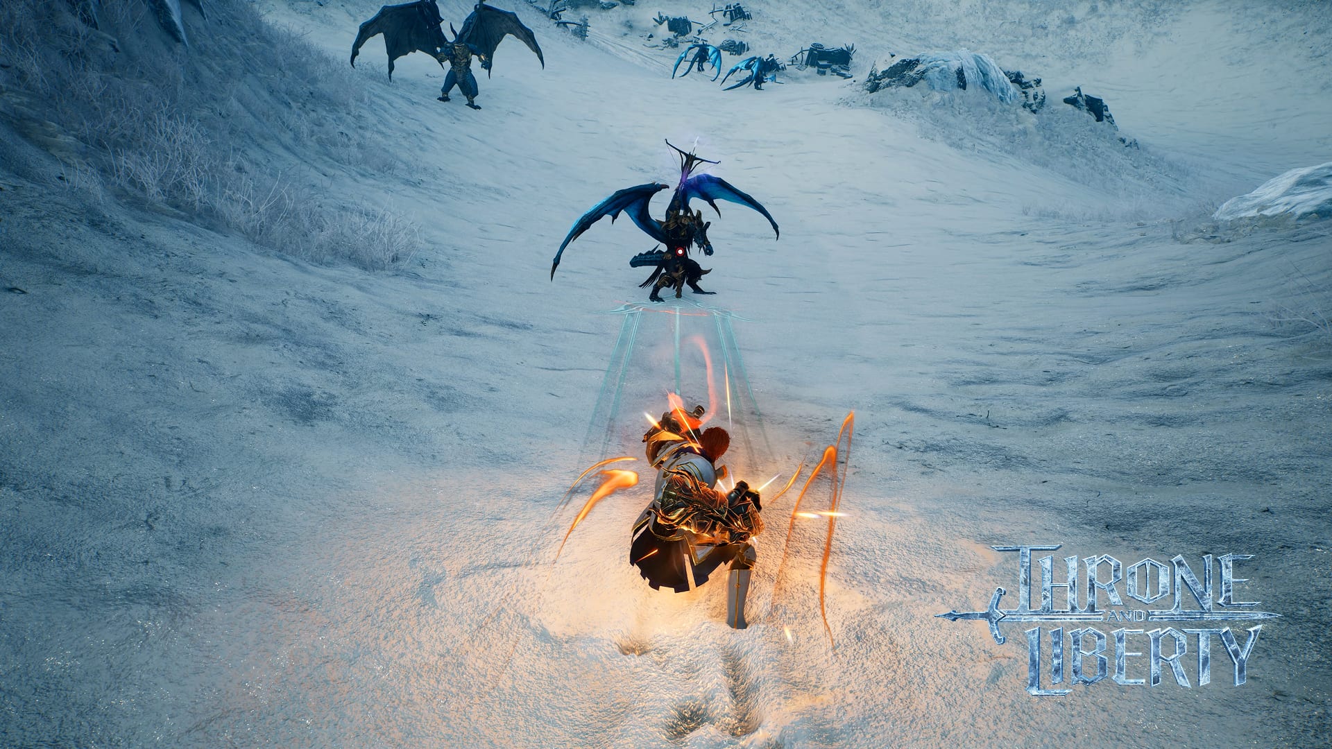 Eclipse of Blood activated — the weapon transforms into fierce claws, signaling aggressive mode