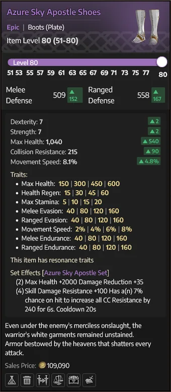 Azure Sky Apostle Shoes — Botas