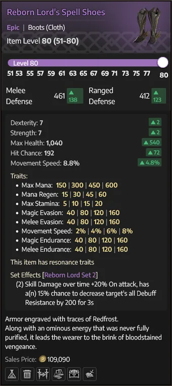Reborn Lord's Spell Shoes — Botas