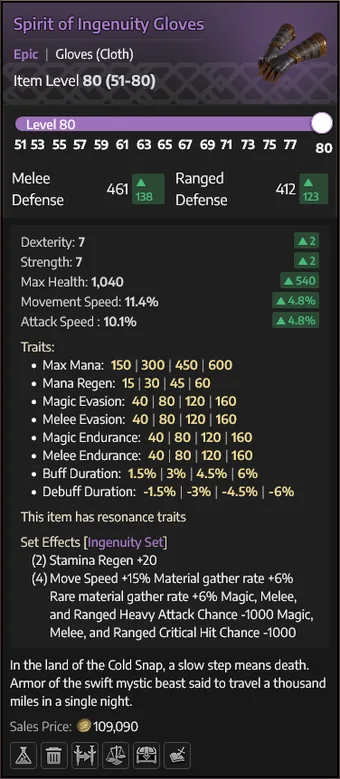 Spirit of Ingenuity Gloves — Luvas